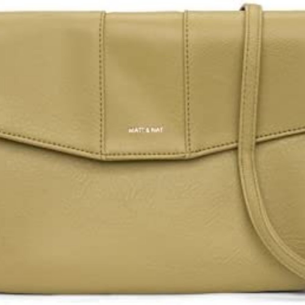 Matt & Nat Eeha Dwell Crossbody Handbag, Grass